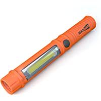 Luz de Emergencia Automovilística - Linterna LED Súper Brillante - Luz de Trabajo con Imán y Clip para Cinturón - Un…